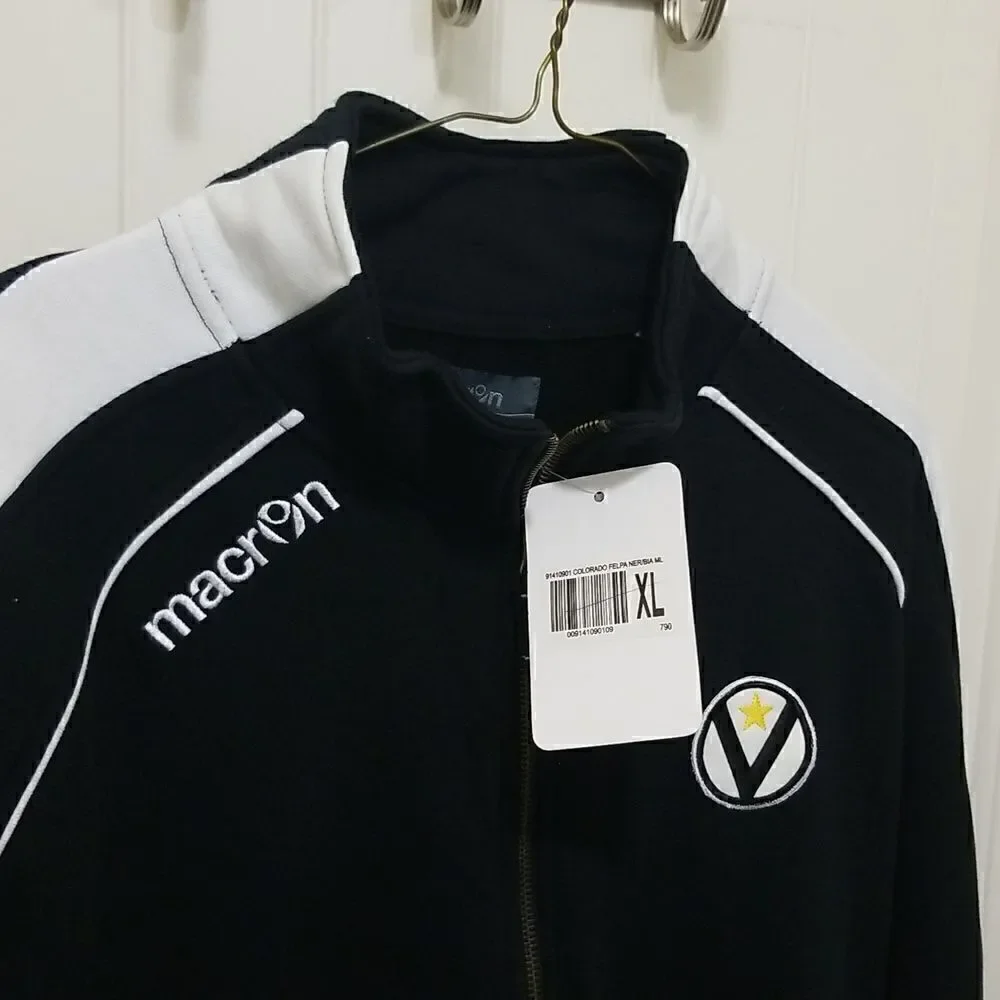 Macron Jacket Size LARGE Soccer Football Macron sz XL NWT